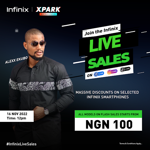 Infinix to hold Live Sales for all its Hot 20 Series & Note 12 Series Smartphones