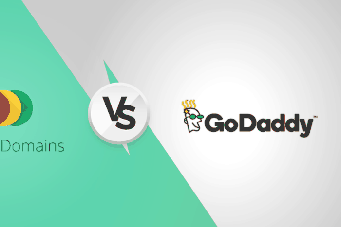 Google and GoDaddy (Credit: Website Planet)