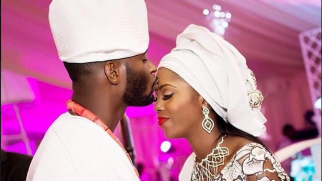 Tiwa savage and Tee Billz.