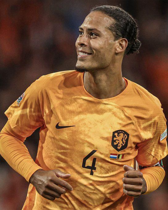 Netherlands captain Virgil Van Dijk