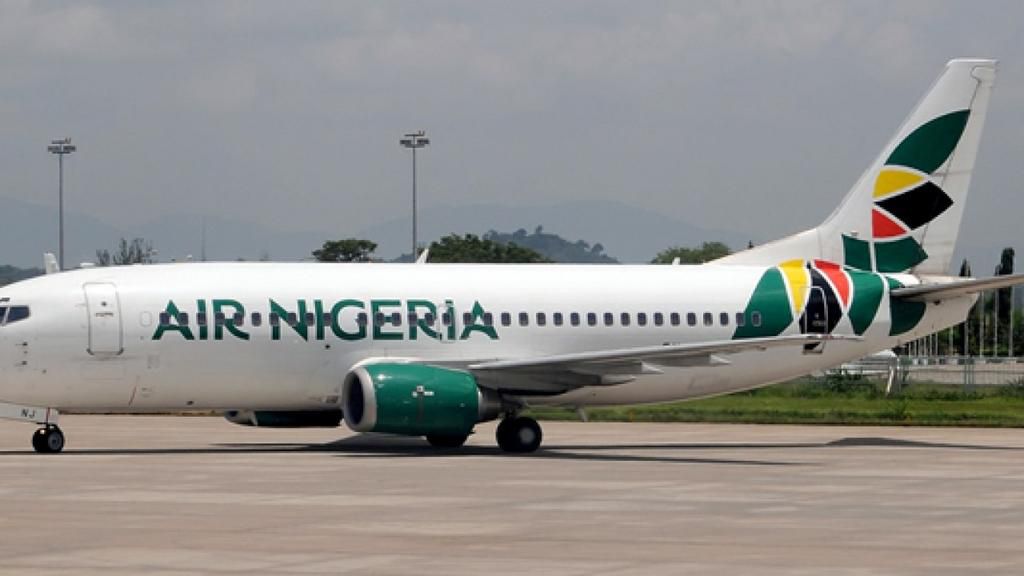 Air Nigeria plane. (Premium Times)