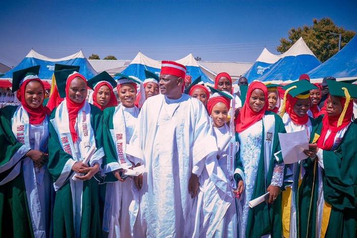 Kwankwaso’s nursing college graduates 36 professional nurses . [Twitter:@KwankwasoRM]