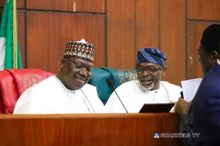 Ahmed Lawan, Femi Gbajabiamila, leaders of 9th National Assembly [Twitter]