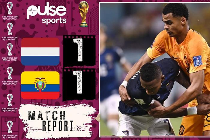 The Netherlands held Ecuador to a draw in Group A