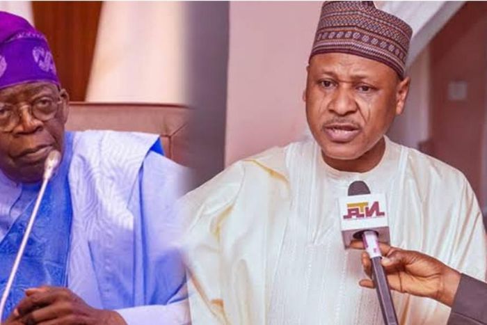 President Tinubu and Mohammed Idris[Peoples Gazette]