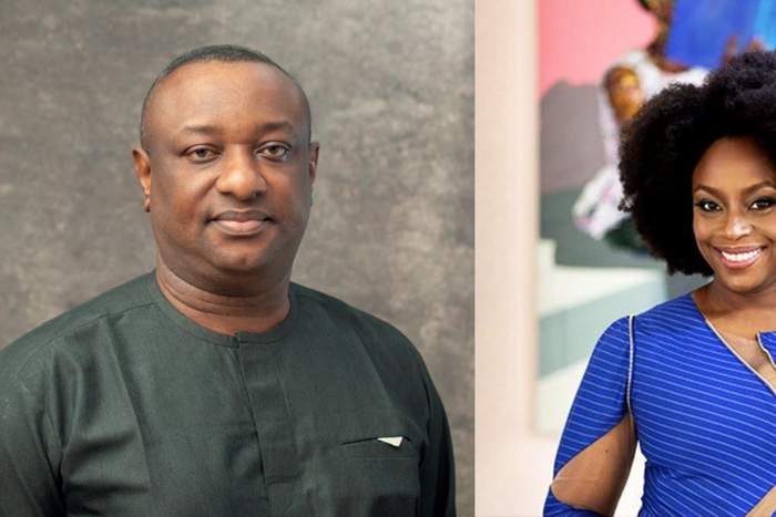 Festus Keyamo and Chimamanda Adichie