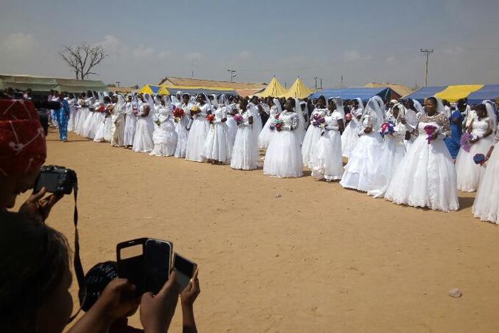 State governors are fond of sponsoring mass weddings across the country (image used for illustrative purpose) [Premium Times]