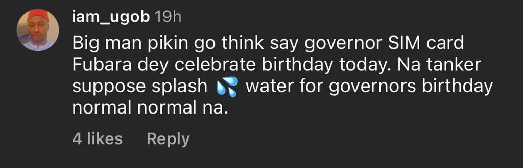 Reactions to water canister shooting at Fubara