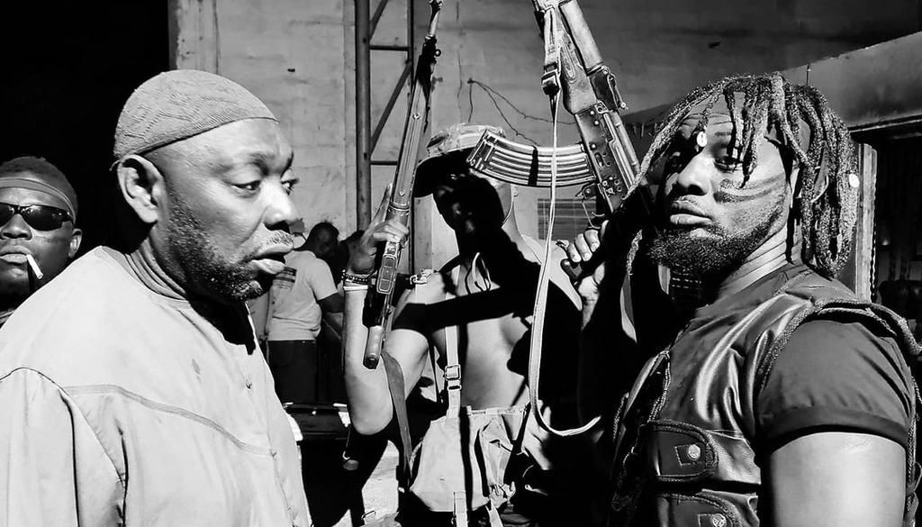 BTS of 'Almajiri' movie executive produced by AY Makun [@aycommedian]