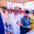 Vice President, Yemi Osinbajo, commissions the 14,444HA Kano River Irrigation Scheme in Bunkure LGA, Kano State on Friday, May 12, 2023. [Tolani Alli]