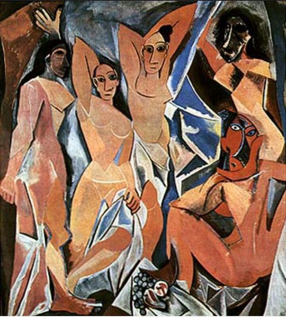 Les Demoiselles d'Avignon [Pinterest]