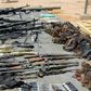 Arms and ammunitions were recovered in Nigeria this month from Boko Haram fighters who have intensified attacks on civilian and military targets in recent months