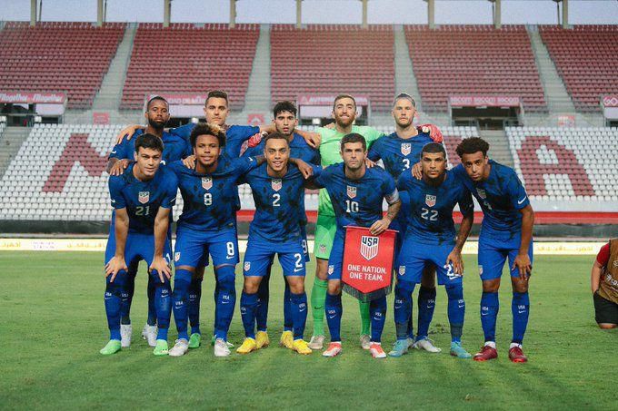 The USA football team