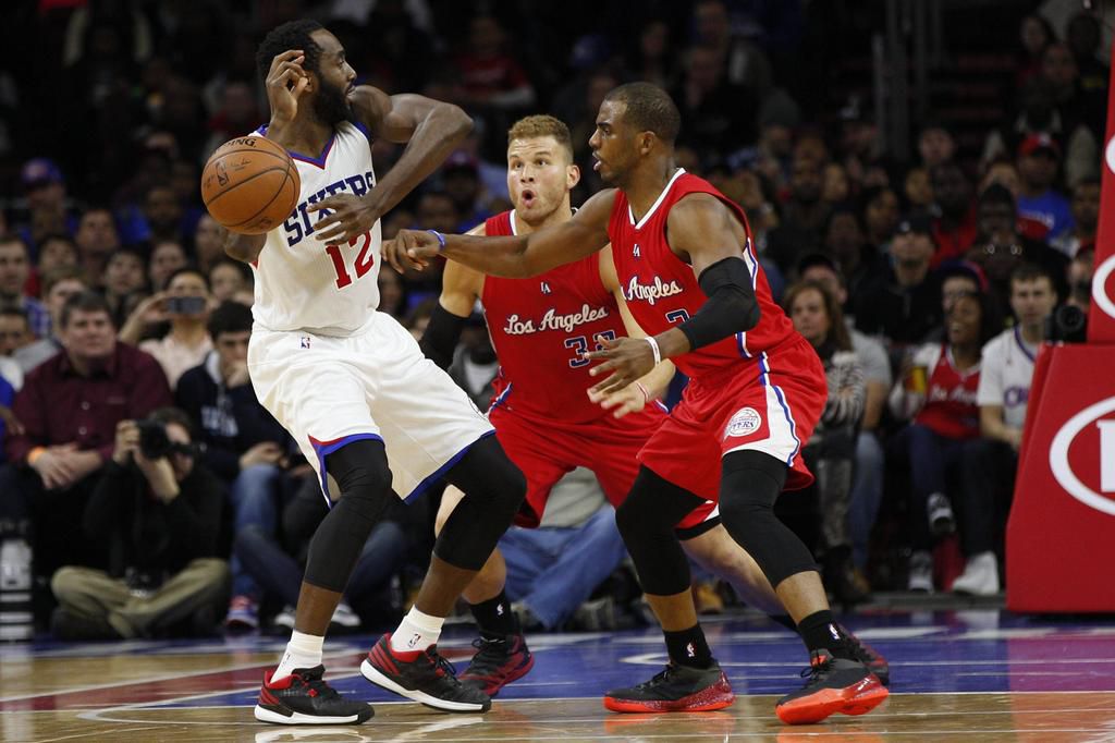 LA Clippers vs Philadelphia 76ers NBA game