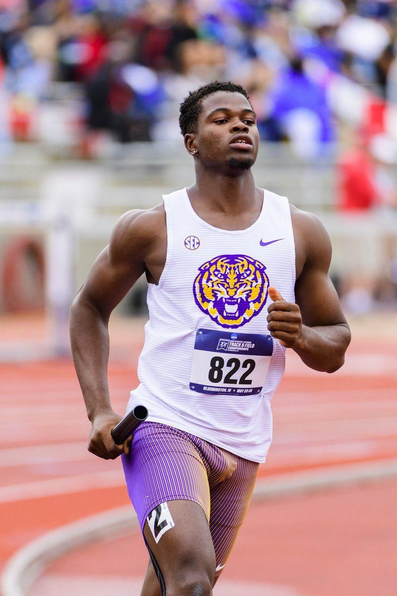 Godson Brume competing for LSU