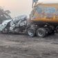 One dead, another rescued with injury in Lagos tanker accident.