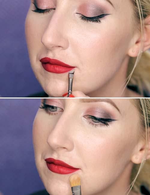 How to wear red lipstick like a pro/Pinterest