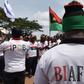 IPOB supporters [AFP]