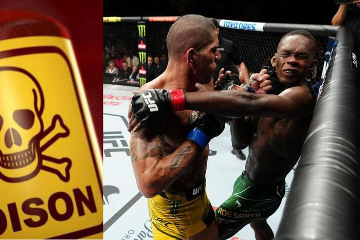 Israel Adesanya told to use poison against Alex Pereira