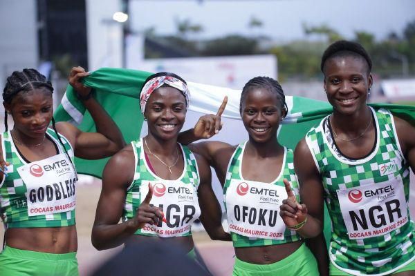 Tima Godbless won her first senior Gold medal at the African Championships in Mauritius