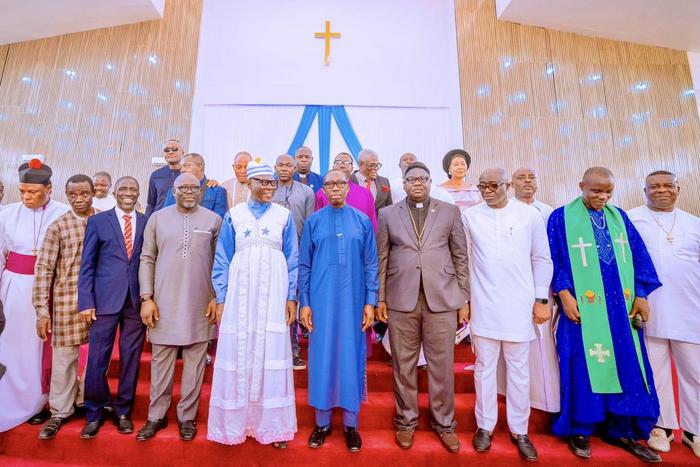 Gov Okowa inaugurates Ecumenical Centre, says Delta Christian state. [Twitter:@IAOkowa]