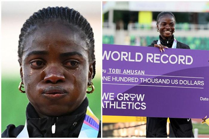 Tobi Amusan's moment of glory at the World Championships in Oregon