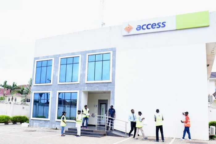 Access Bank, Kwato Road Branch, Kaduna, sealed on Wednesday by Kaduna State Internal Revenue Service over tax liabilities. [NAN]