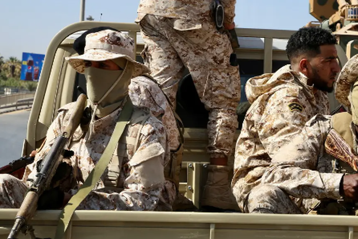 Libya police (Credit: Al Arabiya)