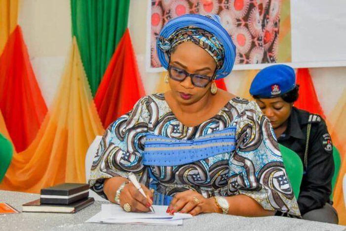 Wife of Ekiti State Governor, Dr Olayemi Oyebanji. [Leadership]