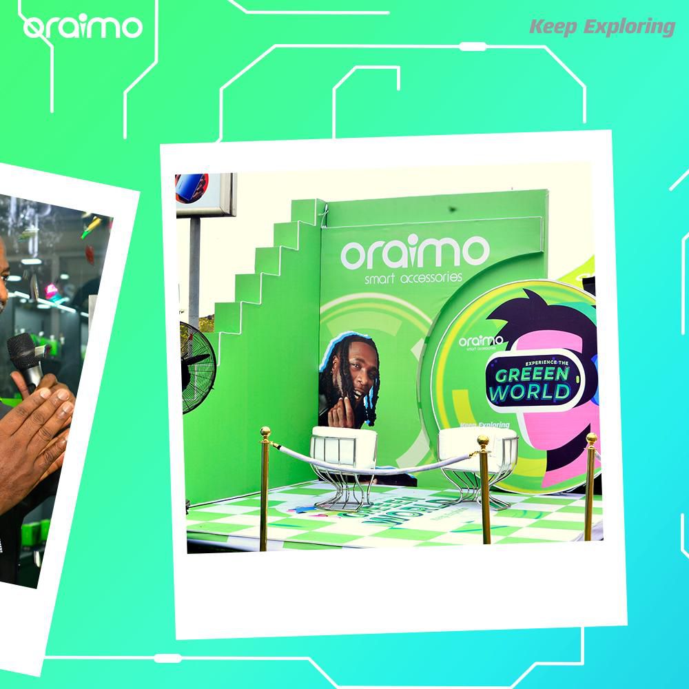 Oraimo thrills fans at Ikeja City Mall store opening