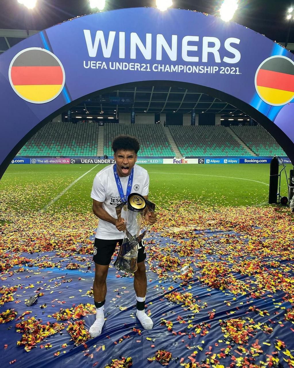 Karim Adeyemi won UEFA U21 championship with Germany