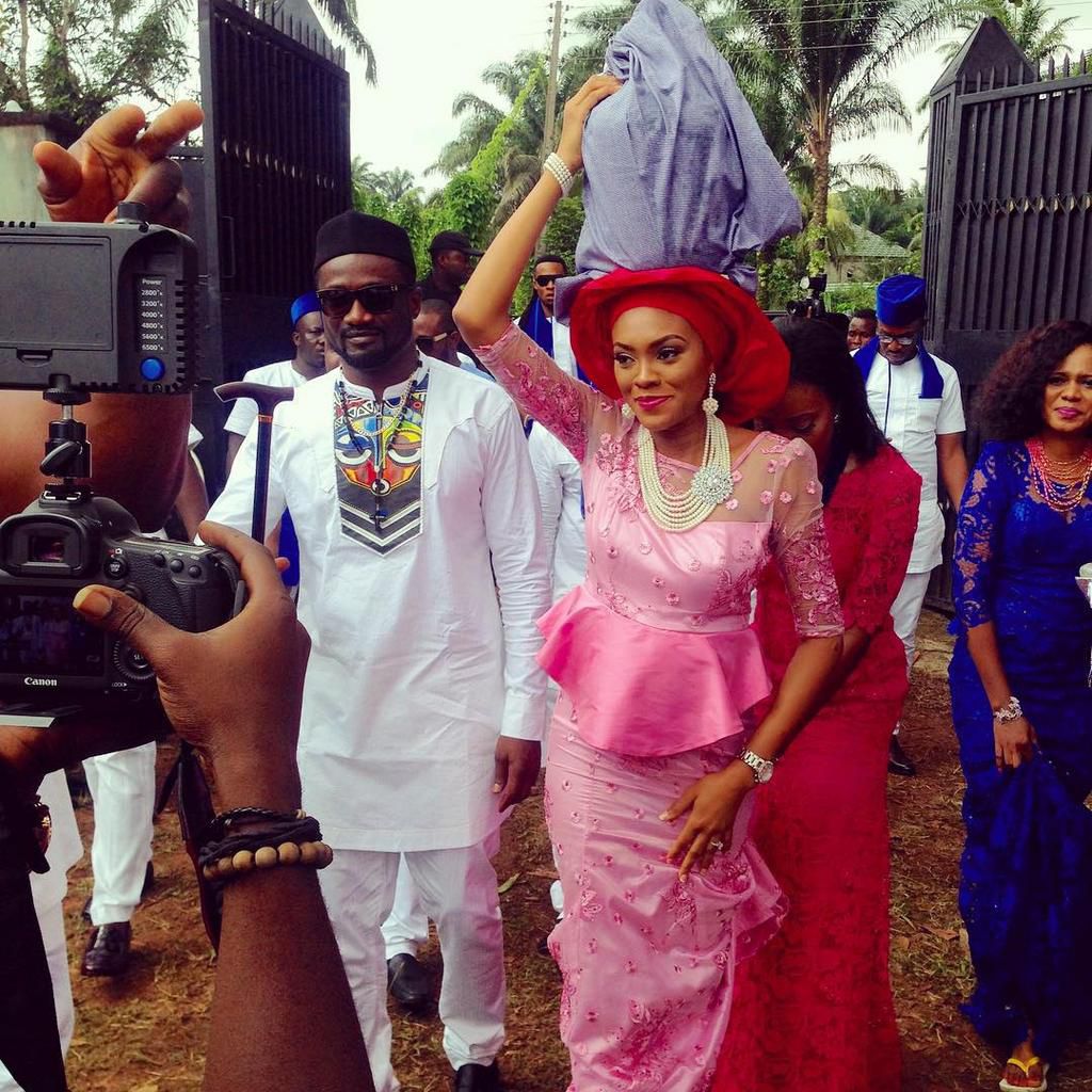 Jude Okoye and his wife, Ify Umeokeke