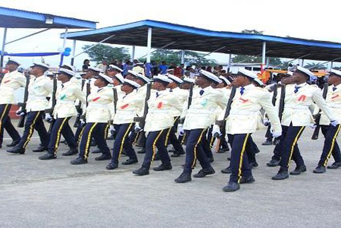 Navy military school graduates 54 sailors.