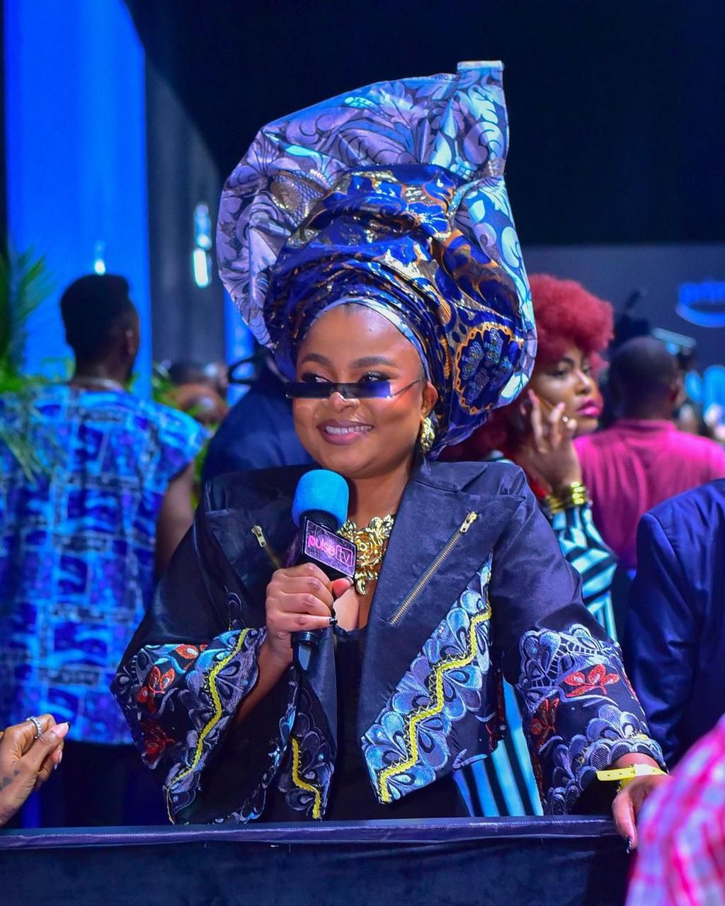 Bimbo at the Gangs of Lagos Premiere