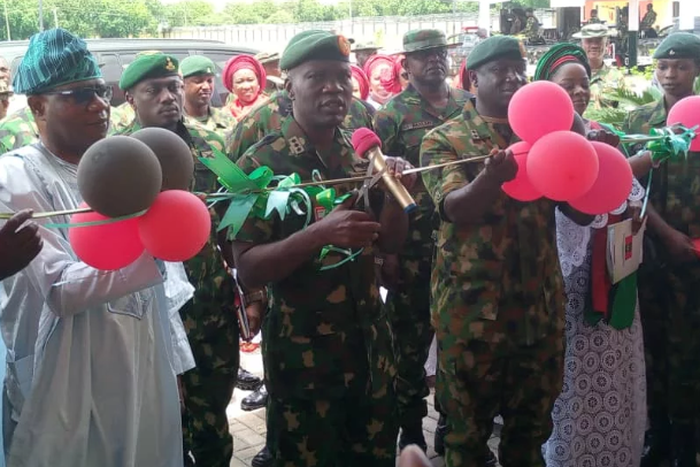 Chief of Army Staff,  Lt.- Gen. Taoreed Lagbaja inaugurated the newly constructed Headquarters of 8 Division Nigerian Army Sokoto. [NAN]