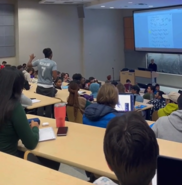 Vroom514 addressing the entire class