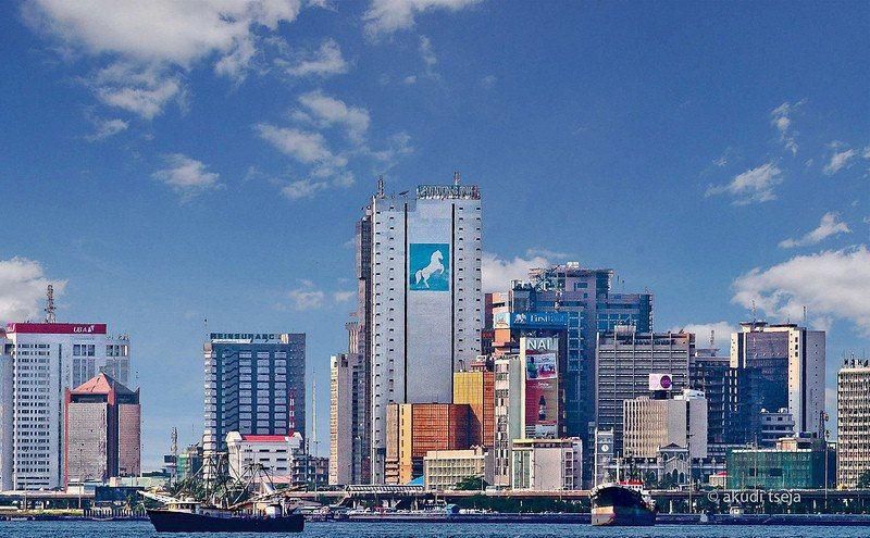 Lagos CBD skyline
