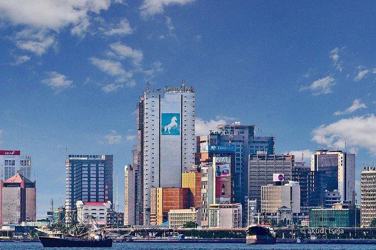 Lagos CBD skyline
