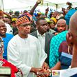 Ogun state governor-elect Prince Dapo Abiodun during victory celebration [Twitter/@dabiodunMFR]