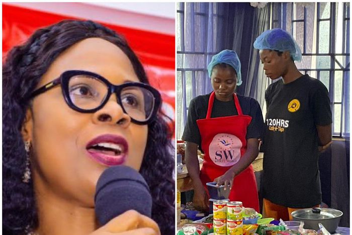 First Lady of Ekiti encourages Chef Dammy [Twitter]