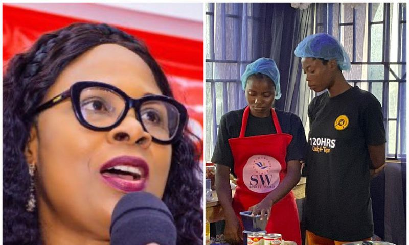First Lady of Ekiti encourages Chef Dammy [Twitter]