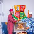 Minister of Works, David Umahi with Governor Seyi Makinde of Oyo State. [Twitter:@seyiamakinde]