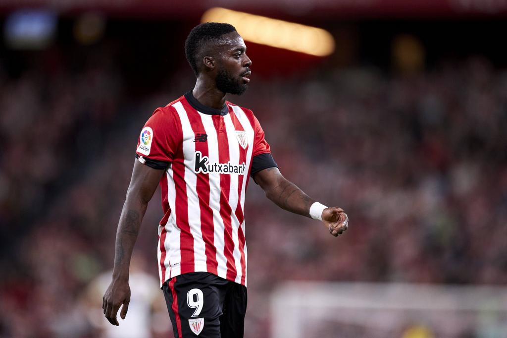 Inaki Williams playing for Athletic Bilbao in La Liga