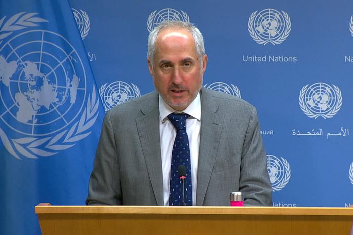 Stephanie Dujarric (UN Multimedia)