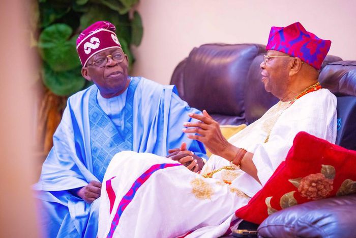President Bola Ahmed Tinubu during his visit to Ijebu-Ode, Ogun State. [Presidency]