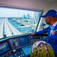 Sanwo-Olu commemorates completion of Phase I of Blue Line rail project. [Twitter:JagBros]