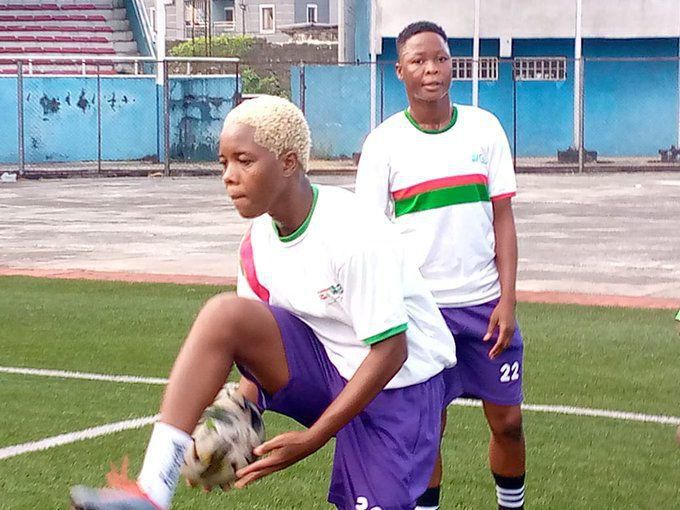 Robo Queens player in training