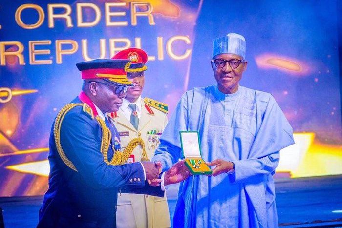 NSCDC Commandant General (CG), Ahmed Audi. [Twitter:@officialNSCDC]