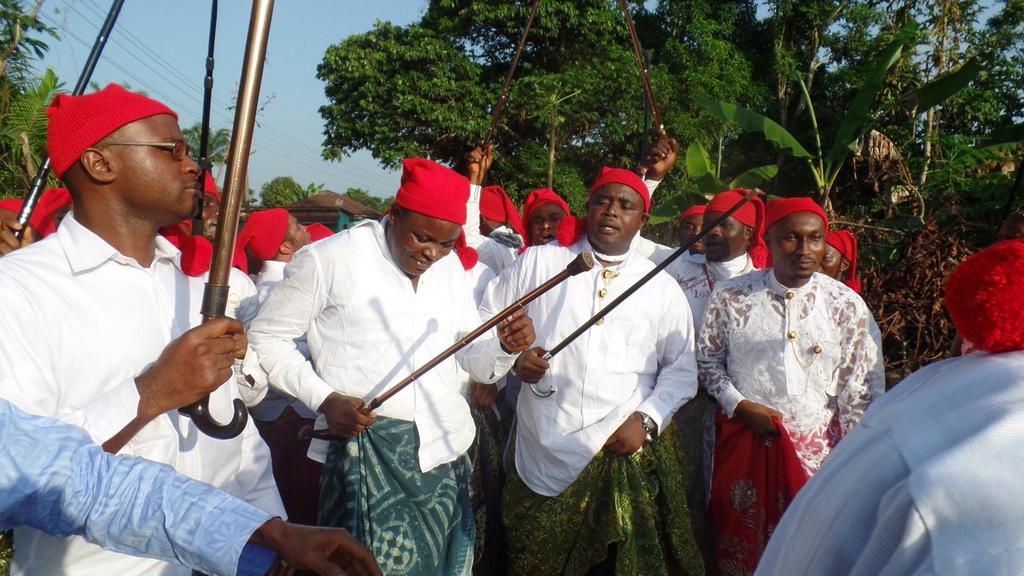 The Oron people gives a child a first name, then the father's first name is the child's middle name, and the family name is the child's surname.