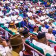President Muhammadu Buhari during the 2020 Budget presentation to the joint session of the National Assembly [Twitter/@HouseNGR]